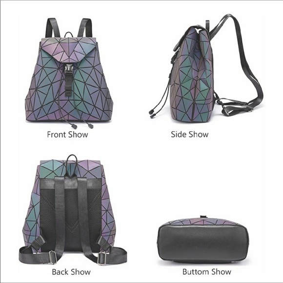 Holographic Reflective Purse main image 4